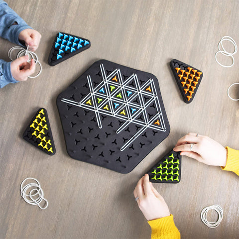 🔥Jeu d'échecs Chain Triangle, 2 à 4 joueurs