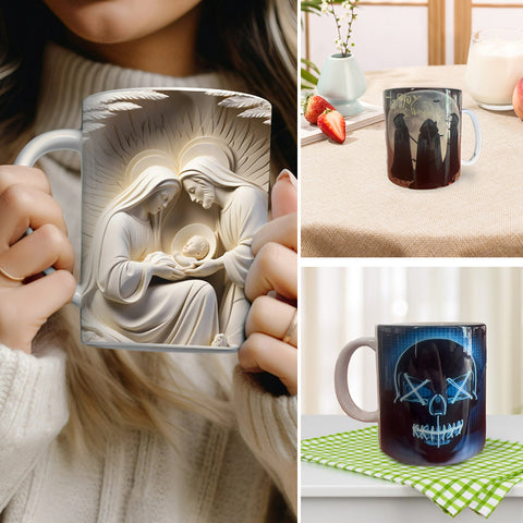 Mug créatif 3D pour l'espace