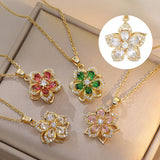Collier Bauhinia rotatif