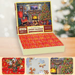 24 boîtes de puzzles dans des boîtes aveugles