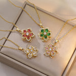 Collier Bauhinia rotatif