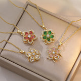 Collier Bauhinia rotatif