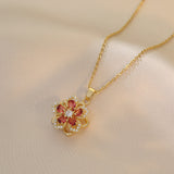 Collier Bauhinia rotatif