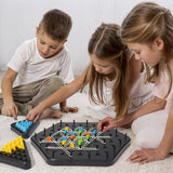 🔥Jeu d'échecs Chain Triangle, 2 à 4 joueurs