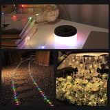 Guirlande lumineuse escamotable portative imperméable extérieure