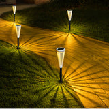 Lampes Solaires pour Allées de Jardin (2pcs)