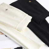 Pantalon harem décontracté à taille haute