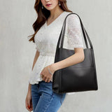 Sac à bandoulière simple de couleur unie