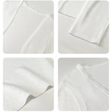 Cardigan en lin tricoté sans boutons