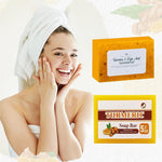 Savon au citron, curcuma et acide kojique