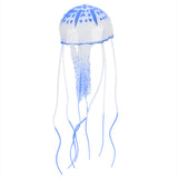 Simulation d'aménagement paysager d'aquarium Méduse fluorescente transparente