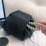 Sac cosmétique à cordon paresseux