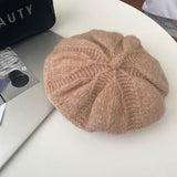 Béret tricoté à la main