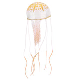 Simulation d'aménagement paysager d'aquarium Méduse fluorescente transparente