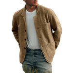 Veste Décontractée de Couleur Unie