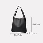 Sac à bandoulière simple de couleur unie
