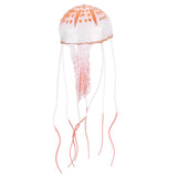 Simulation d'aménagement paysager d'aquarium Méduse fluorescente transparente