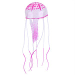Simulation d'aménagement paysager d'aquarium Méduse fluorescente transparente