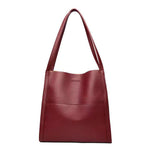 Sac à bandoulière simple de couleur unie