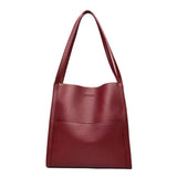 Sac à bandoulière simple de couleur unie