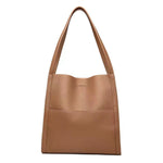 Sac à bandoulière simple de couleur unie