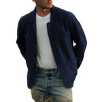 Veste Décontractée de Couleur Unie