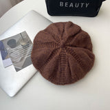 Béret tricoté à la main