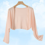 Cardigan en lin tricoté sans boutons