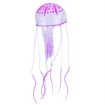 Simulation d'aménagement paysager d'aquarium Méduse fluorescente transparente