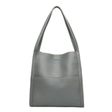 Sac à bandoulière simple de couleur unie