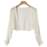 Cardigan en lin tricoté sans boutons