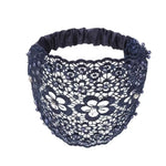 Bandeau large à perles Fleurs de prunier