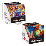 Cube magique magnétique interchangeable