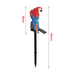 Poteau solaire de jardin à figure d'aigle