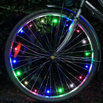 Bande de Lumières de Roue de Vélo