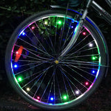 Bande de Lumières de Roue de Vélo