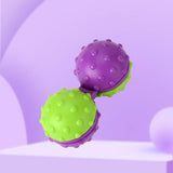 Boule de massage du bout des doigts à la carotte