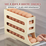 Support de stockage d'œufs à quatre niveaux