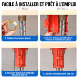 Écrous de fixation rapide du robinet