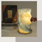 Lampe à livres rotative