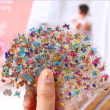 Papillon Autocollant pour Dessin d'Ongles