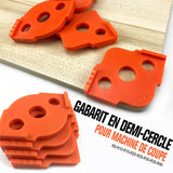 Jeu de 4 Mèches Arrondies Moules