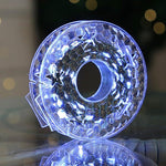 Guirlande LED de Noël étanche avec télécommande à 8 modes