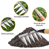 Râteau de désherbage horticole multifonctionnel