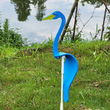 Décoration de jardin oiseaux tournoyants