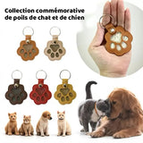 Porte-clés commémoratif pour animaux de compagnie