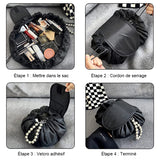 Sac cosmétique à cordon paresseux