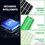 Lampe de grange solaire