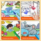 Papier à colorier et à peindre