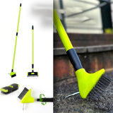 Ensemble combiné polyvalent de 3 brosses à mauvaises herbes